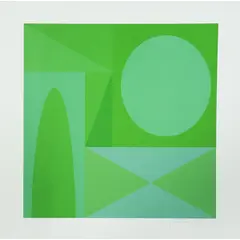 Foto de um(a) Green 4 - Antonio Peticov, da categoria de Serigrafia. Serigrafia original póstuma do artista Antonio Peticov. Dimensões: Altura: 50 cm Largura: 50 cm Breve biografia do artista:... Vendido no marketplace Trésors.