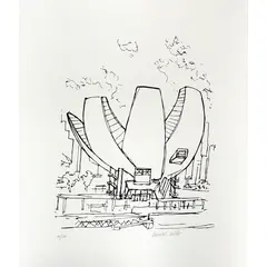 Foto de um(a) FLOR DE LOTUS Cingapura 57x50 CM - Antonio Tavares Calló, da categoria de Serigrafia. Serigrafia original póstuma do artista Antonio Tavares Calló. Dimensões: Altura: 50 cm Largura: 70 cm Breve biografia do... Vendido no marketplace Trésors.