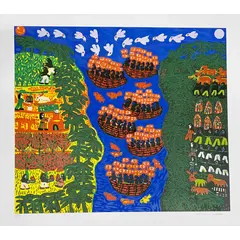 Foto de um(a) NAVEGANTES 70 x 80 cm - Antonio Poteiro, da categoria de Serigrafia. Serigrafia original póstuma do artista Antonio Poteiro. Dimensões: Altura: 70 cm Largura: 80 cm Breve biografia do artista:... Vendido no marketplace Trésors.