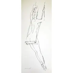 Foto de um(a) NO BALANÇO (70 X 40 CM) - Antonio Tavares Calló, da categoria de Serigrafia. Serigrafia original póstuma do artista Antonio Tavares Calló. Dimensões: Altura: 70 cm Largura: 40 cm Breve biografia do... Vendido no marketplace Trésors.
