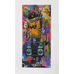 Foto de um(a) O CAMINHO DO SOM 100 X 58 CM - Alemão Arte, da categoria de Serigrafia. Serigrafia original póstuma do artista Alemão Arte. Dimensões: Altura: 100 cm Largura: 58 cm Breve biografia do artista:... Vendido no marketplace Trésors.