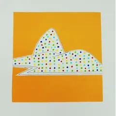 Foto de um(a) Pão de Açúcar Bolinhas color amarelo 50 x 50 cm - Carlos Furtado, da categoria de Serigrafia. Serigrafia original póstuma do artista Carlos Furtado. Dimensões: Altura: 50 cm Largura: 50 cm Breve biografia do artista:... Vendido no marketplace Trésors.