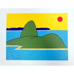 Foto de um(a) Pão de Açucar Green 35 x 45 cm - Carlos Furtado, da categoria de Serigrafia. Serigrafia original póstuma do artista Carlos Furtado. Dimensões: Altura: 35 cm Largura: 45 cm Breve biografia do artista:... Vendido no marketplace Trésors.