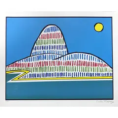 Foto de um(a) Pão de Açucar filetinhos coloridos 30 x 38 cm - Carlos Furtado, da categoria de Serigrafia. Serigrafia original póstuma do artista Carlos Furtado. Dimensões: Altura: 30 cm Largura: 38 cm Breve biografia do artista:... Vendido no marketplace Trésors.
