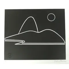 Foto de um(a) Pão de Açucar todo Preto 30 x 35 cm - Carlos Furtado, da categoria de Serigrafia. Serigrafia original póstuma do artista Carlos Furtado. Dimensões: Altura: 30 cm Largura: 35 cm Breve biografia do artista:... Vendido no marketplace Trésors.