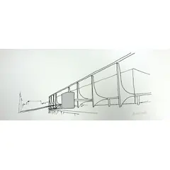 Foto de um(a) PALÁCIO DO PLANALTO 30 x 70 cm - Antonio Tavares Calló, da categoria de Serigrafia. Serigrafia original póstuma do artista Antonio Tavares Calló. Dimensões: Altura: 30 cm Largura: 70 cm Breve biografia do... Vendido no marketplace Trésors.