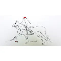 Foto de um(a) POLO III (40 X 70 CM) - Antonio Tavares Calló, da categoria de Serigrafia. Serigrafia original póstuma do artista Antonio Tavares Calló. Dimensões: Altura: 40 cm Largura: 70 cm Breve biografia do... Vendido no marketplace Trésors.