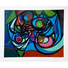 Foto de um(a) RBMX02 70 x 80 cm - Burle Marx, da categoria de Serigrafia. Serigrafia original póstuma do artista Burle Marx. Dimensões: Altura: 70 cm Largura: 80 cm Breve biografia do artista:... Vendido no marketplace Trésors.