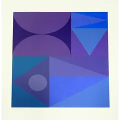 Foto de um(a) Violet 3 - Antonio Peticov, da categoria de Serigrafia. Serigrafia original póstuma do artista Antonio Peticov. Dimensões: Altura: 50 cm Largura: 50 cm Breve biografia do artista:... Vendido no marketplace Trésors.