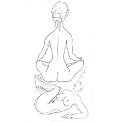Foto de um(a) YOGA (70 X 40 CM) - Antonio Tavares Calló, da categoria de Serigrafia. Serigrafia original póstuma do artista Antonio Tavares Calló. Dimensões: Altura: 70 cm Largura: 40 cm Breve biografia do... Vendido no marketplace Trésors.