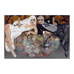 Foto de um(a) AUTOUR DE LA TABLE - Juarez Machado, da categoria de Serigrafia. Serigrafia original póstuma do artista Juarez Machado. Dimensões: Altura: 50 cm Largura: 70 cm Breve biografia do artista:... Vendido no marketplace Trésors.