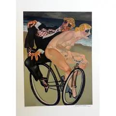 Foto de um(a) BIKE 09 - Juarez Machado, da categoria de Serigrafia. Serigrafia original póstuma do artista Juarez Machado. Dimensões: Altura: 50 cm Largura: 70 cm Breve biografia do artista:... Vendido no marketplace Trésors.