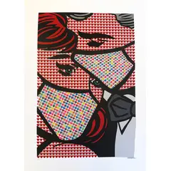 Foto de um(a) BAILE DE MÁSCARAS 70 x 100 cm - Neno Ramos, da categoria de Serigrafia. Serigrafia original póstuma do artista Neno Ramos. Dimensões: Altura: 70 cm Largura: 100 cm Breve biografia do artista:... Vendido no marketplace Trésors.