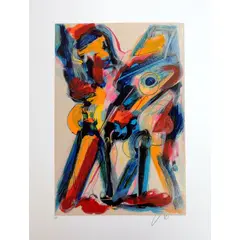Foto de um(a) Baixista - Ivald Granato, da categoria de Serigrafia. Serigrafia original póstuma do artista Ivald Granato. Dimensões: Altura: 40 cm Largura: 30 cm Breve biografia do artista:... Vendido no marketplace Trésors.