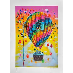 Foto de um(a) Balão Colorido 60 x 45 cm - Kleber Lopes, da categoria de Serigrafia. Serigrafia original póstuma do artista Kleber Lopes. Dimensões: Altura: 60 cm Largura: 45 cm Breve biografia do artista: O... Vendido no marketplace Trésors.