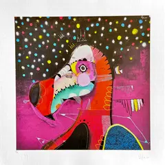 Foto de um(a) Dodô 5 - Igor Villa, da categoria de Serigrafia. Serigrafia original póstuma do artista Igor Villa. Dimensões: Altura: 50 cm Largura: 50 cm Breve biografia do artista: Igor... Vendido no marketplace Trésors.