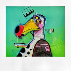 Foto de um(a) Dodô 7 - Igor Villa, da categoria de Serigrafia. Serigrafia original póstuma do artista Igor Villa. Dimensões: Altura: 50 cm Largura: 50 cm Breve biografia do artista: Igor... Vendido no marketplace Trésors.