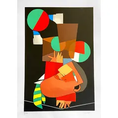 Foto de um(a) EQUILIBRISTA VERMELHO (70 X 50 CM) - Inos Corradin, da categoria de Serigrafia. Serigrafia original póstuma do artista Inos Corradin. Dimensões: Altura: 70 cm Largura: 50 cm Breve biografia do artista:... Vendido no marketplace Trésors.