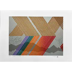 Foto de um(a) ESPAÇO LUZ&SOMBRA II (50 x70 cm) 2023 - Toyota, da categoria de Serigrafia. Serigrafia original póstuma do artista Toyota. Dimensões: Altura: 55 cm Largura: 64 cm Breve biografia do artista: Nasceu no... Vendido no marketplace Trésors.