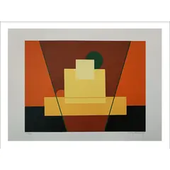 Foto de um(a) , da categoria de Serigrafia. Serigrafia original póstuma do artista nan. Dimensões: Altura: 48 cm Largura: 66 cm Breve biografia do artista: nan. Vendido no marketplace Trésors.