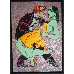 Foto de um(a) JM 01 - Juarez Machado, da categoria de Serigrafia. Serigrafia original póstuma do artista Juarez Machado. Dimensões: Altura: 50 cm Largura: 70 cm Breve biografia do artista:... Vendido no marketplace Trésors.