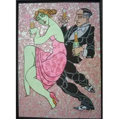 Foto de um(a) JM 03 - Juarez Machado, da categoria de Serigrafia. Serigrafia original póstuma do artista Juarez Machado. Dimensões: Altura: 50 cm Largura: 70 cm Breve biografia do artista:... Vendido no marketplace Trésors.