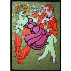 Foto de um(a) JM 04 - Juarez Machado, da categoria de Serigrafia. Serigrafia original póstuma do artista Juarez Machado. Dimensões: Altura: 50 cm Largura: 70 cm Breve biografia do artista:... Vendido no marketplace Trésors.