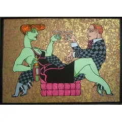 Foto de um(a) JM 05 - Juarez Machado, da categoria de Serigrafia. Serigrafia original póstuma do artista Juarez Machado. Dimensões: Altura: 50 cm Largura: 70 cm Breve biografia do artista:... Vendido no marketplace Trésors.