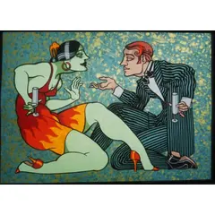 Foto de um(a) JM 06 - Juarez Machado, da categoria de Serigrafia. Serigrafia original póstuma do artista Juarez Machado. Dimensões: Altura: 50 cm Largura: 70 cm Breve biografia do artista:... Vendido no marketplace Trésors.