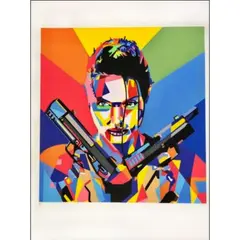 Foto de um(a) LARA CROFT - Marcelo Celau, da categoria de Serigrafia. Serigrafia original póstuma do artista Marcelo Celau. Dimensões: Altura: 100 cm Largura: 70 cm Breve biografia do artista:... Vendido no marketplace Trésors.