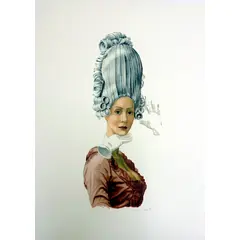 Foto de um(a) Maria Antonieta - Sônia Menna Barreto, da categoria de Serigrafia. Serigrafia original póstuma do artista Sônia Menna Barreto. Dimensões: Altura: 70 cm Largura: 50 cm Breve biografia do... Vendido no marketplace Trésors.