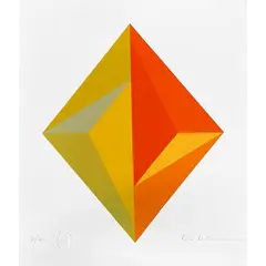 Foto de um(a) PK 26 laranja (35 x 30 cm) - Paula Kadunc, da categoria de Serigrafia. Serigrafia original póstuma do artista Paula Kadunc. Dimensões: Altura: 35 cm Largura: 30 cm Breve biografia do artista:... Vendido no marketplace Trésors.