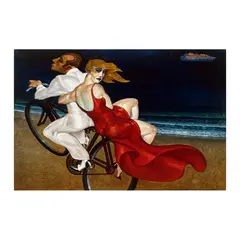Foto de um(a) PROMENADE AU BORD DE LA MER - Juarez Machado, da categoria de Serigrafia. Serigrafia original póstuma do artista Juarez Machado. Dimensões: Altura: 50 cm Largura: 70 cm Breve biografia do artista:... Vendido no marketplace Trésors.