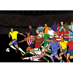 Foto de um(a) PRIMEIROS MINUTOS - J.Victtor, da categoria de Serigrafia. Serigrafia original póstuma do artista J.Victtor. Dimensões: Altura: 50 cm Largura: 70 cm Breve biografia do artista: Jorge... Vendido no marketplace Trésors.