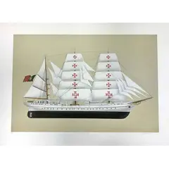 Foto de um(a) SAGRES 70 X 100 CM - Flávio Lafraia, da categoria de Serigrafia. Serigrafia original póstuma do artista Flávio Lafraia. Dimensões: Altura: 70 cm Largura: 100 cm Breve biografia do artista:... Vendido no marketplace Trésors.