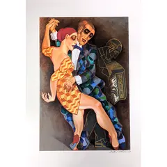 Foto de um(a) TANGO 8 - Juarez Machado, da categoria de Serigrafia. Serigrafia original póstuma do artista Juarez Machado. Dimensões: Altura: 50 cm Largura: 70 cm Breve biografia do artista:... Vendido no marketplace Trésors.