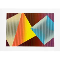 Foto de um(a) TOYT23 (50 x70 cm) 2023 - Toyota, da categoria de Serigrafia. Serigrafia original póstuma do artista Toyota. Dimensões: Altura: 55 cm Largura: 64 cm Breve biografia do artista: Nasceu no... Vendido no marketplace Trésors.