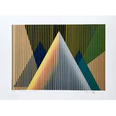 Foto de um(a) TOYT27 (50 x70 cm) 2023 - Toyota, da categoria de Serigrafia. Serigrafia original póstuma do artista Toyota. Dimensões: Altura: 55 cm Largura: 64 cm Breve biografia do artista: Nasceu no... Vendido no marketplace Trésors.