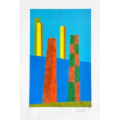 Foto de um(a) TORRES 50 X 35 CM - ZiFacella, da categoria de Serigrafia. Serigrafia original póstuma do artista ZiFacella. Dimensões: Altura: 50 cm Largura: 35 cm Breve biografia do artista:... Vendido no marketplace Trésors.