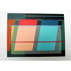 Foto de um(a) Varal de Manaus 50 x 70 cm - Paulo Calazans, da categoria de Serigrafia. Serigrafia original póstuma do artista Paulo Calazans. Dimensões: Altura: 50 cm Largura: 70 cm Breve biografia do artista:... Vendido no marketplace Trésors.