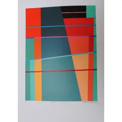 Foto de um(a) Varal de Vitória 70 x 50 cm - Paulo Calazans, da categoria de Serigrafia. Serigrafia original póstuma do artista Paulo Calazans. Dimensões: Altura: 70 cm Largura: 50 cm Breve biografia do artista:... Vendido no marketplace Trésors.