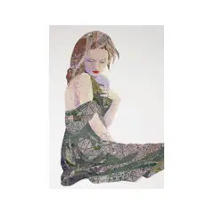 Foto de um(a) VESTIDA DE PARIS (50 X 70 CM) - João Machado, da categoria de Serigrafia. Serigrafia original póstuma do artista João Machado. Dimensões: Altura: 50 cm Largura: 70 cm Breve biografia do artista:... Vendido no marketplace Trésors.
