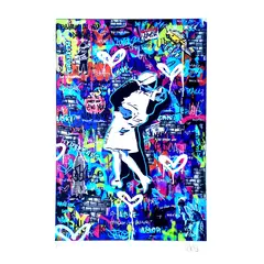 Foto de um(a) o Beijo 64 x 44 cm - Fábio Polesi, da categoria de Serigrafia. Serigrafia original póstuma do artista Fábio Polesi. Dimensões: Altura: 64 cm Largura: 44 cm Breve biografia do artista: A... Vendido no marketplace Trésors.