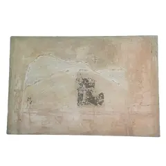 Foto de um(a) Quadro - Sem título OST - Eliane Goes - 120 x 80 cm, da categoria de Pinturas. Pintura óleo sobre tela da artista Eliane Goes.Link da artista nas redes sociais @elianegoesMed. 1,20 m Larg x 80cm Alt. Vendido no marketplace Trésors.