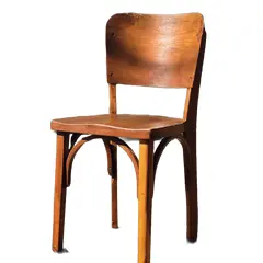 Foto de um(a) Cadeira Gerdau década de 50, da categoria de Cadeiras de jantar. Linda cadeira da década de 50, com muita história recém restaurada!! Cadeira tem um rachadinho na parte de cima, mas não... Vendido no marketplace Trésors.