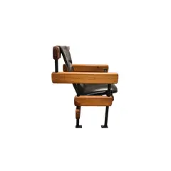 Foto de um(a) Poltrona/ Longarina IAB, da categoria de Poltronas. Poltrona solo com longarina, dita “IAB”, Estrutura tubular em aço cromado, com pernas e montantes laterais. Encostos com... Vendido no marketplace Trésors.