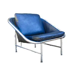 Foto de um(a) Par de poltronas Sling Vintage, da categoria de Poltronas. Descubra o legado do design com a poltrona Sling, um ícone de 1963 criado por John Svezia, Ronal Beckman e Irving Harper... Vendido no marketplace Trésors.