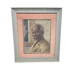 Foto de um(a) Quadro Preto Velho Vintage - O.ST Edmundo Migliaccio, da categoria de Pinturas. Apresentamos o Quadro Preto Velho Vintage, uma peça única que traz a essência da tradição marítima para a sua... Vendido no marketplace Trésors.
