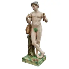 Foto de um(a) Estatueta em porcelana Ginori A Doccia Mercúrio, da categoria de Modelos e estatuetas. Linda estatueta em porcelana italiana esmaltada manufatura GINORI A DOCCIA "Mercúrio "(mensageiro dos Deuses na mitologia... Vendido no marketplace Trésors.