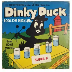 Foto de um(a) Filme Super 8 Dinky Duck, da categoria de Projetores. filmes Super 8 americanos, originais de época, destinados a projeção e coleção. Peças que representam um importante capítulo... Vendido no marketplace Trésors.
